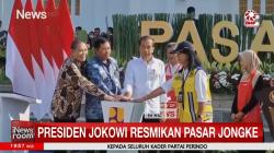 Resmikan Revitalisasi Pasar Jongke di Solo, Jokowi: Mal saja Kalah