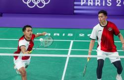 Hasil Bulu Tangkis Olimpiade Paris 2024: Kalah Lawan Wakil India, Fajar/Rian Runner Up Grup C