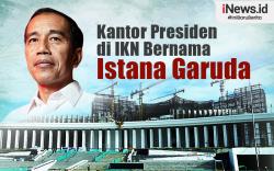 Infografis Kantor Presiden di IKN Bernama Istana Garuda