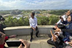 Momen Presiden Jokowi Hari Pertama Bekerja di IKN 