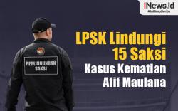 Infografis LPSK Lindungi 15 Saksi dan Keluarga Korban Kasus Kematian Afif Maulana
