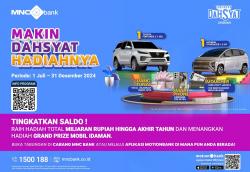 Jangan Ketinggalan! Tabungan Dahsyat Undian Segera Diundi MNC Bank
