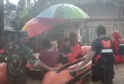 Banjir 1 Meter Rendam 5 Desa di Konawe Utara, Ratusan Warga Terjebak Dievakuasi