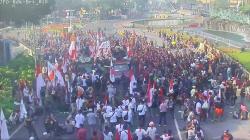 Ada Demo, Polisi Imbau Pengendara Hindari Patung Kuda Jakpus