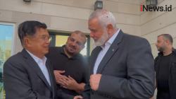 Potret Jusuf Kalla saat Bertemu Ismail Haniya, Serukan Hamas dan Fatah Bersatu demi Palestina