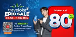 Liburan Makin Menyenangkan, Catat Beragam Promo Menarik Traveloka EPIC Sale