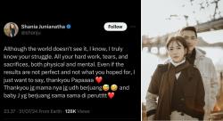 Jonatan Christie Tersingkir di Olimpiade 2024, Shania Eks JKT48: Aku Tahu Perjuangan dan Pengorbananmu