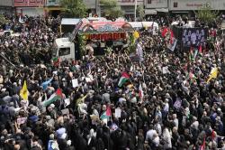 Pemakaman Pemimpin Hamas Ismail Haniyeh Diiringi Ribuan Rakyat Iran