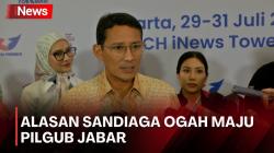 Sandiaga Tegaskan Ogah Ikut Pilkada Jabar, Ini Alasannya