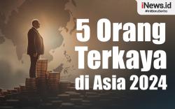 Infografis 5 Orang Terkaya di Asia 2024