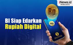 Infografis BI Siap Edarkan Rupiah Digital dalam Waktu Dekat