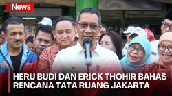 Heru Budi Bertemu Erick Thohir, Bahas Rencana Rombak Kawasan Monas