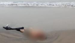 Serang Geger, WNA Tanpa Identitas Ditemukan Tewas Nyaris Bugil di Pantai Anyer<