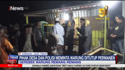 Dinilai Meresahkan, Warga Jombang Gerebek Warung Remang-Remang Penjual Miras