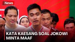 Kaesang soal Jokowi Minta Maaf: Presiden Pasti Juga Tak Sempurna