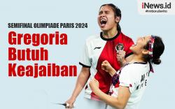 Infografis Semifinal Olimpiade Paris 2024: Head to Head Gregoria Mariska Vs An Se Young