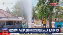 BPBD Sampang Periksa Sampel Semburan Air Sumur Bor di Madura