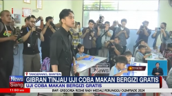 Gibran Rakabuming Tinjau Uji Coba Makan Gratis di SDN 4 Tangerang