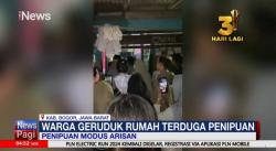 Puluhan Ibu Muda di Bogor Geruduk Rumah Terduga Pelaku Penipuan Arisan Bodong