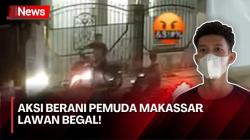  Detik-Detik Pemuda Pemberani Lawan 3 Begal di Makassar