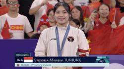 Komentar Gregoria Mariska usai Dapat Bonus Rp1,65 M dari Jokowi