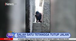 Rumah Terisolasi Gegara Akses Jalan Ditutup Tembok oleh Tetangga di Cililitan 