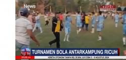 Turnamen Bola di Bangkalan Ricuh, Pemain dan Official Tim Klub Amatir terlibat Baku Hantam