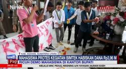 Protes soal Dana Desa, Mahasiswa Gelar Demo di Kantor Bupati Asahan