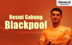 Infografis Elkan Baggott Resmi Gabung Blackpool