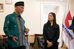Gubernur Sumatera Barat Bertemu Ketum Partai Perindo Bicara Kemajuan Sumbar