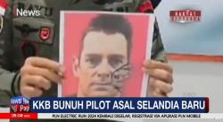 KKB Bunuh Pilot Asal Selandia Baru di Mimika, Papua Tengah