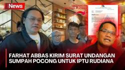 Farhat Abbas Tantang Iptu Rudiana Sumpah Pocong dengan Saka Tatal