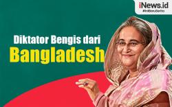 Infografis Sheikh Hasina Diktator Bengis dari Bangladesh