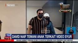 David Naif Dampingi Sang Anak Audrey Davis saat Diperiksa Terkait Video Syur