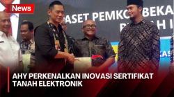 Bagikan Sertifikat Elektronik Gratis di Bekasi, AHY: Hindari Mafia Tanah!