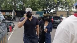 Audrey Davis Didampingi David Naif Jalani Pemeriksaan Lanjutan Kasus Video Syur