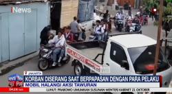 Detik-Detik Aksi Pembacokan Pelajar di Kalideres