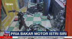 Terbakar Cemburu, Seorang Pria Bakar Motor Istri Siri di Semarang 