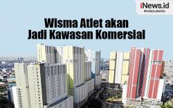 Infografis Wisma Atlet akan Diubah Jadi Kawasan Komersial