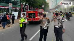 Pipa Gas Pertamina Bocor Terkena Proyek Galian di Jalan Rasuna Said, Arus Lalin Dialihkan