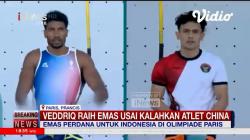 Indonesia Raih Emas Pertama Olimpiade Paris Lewat Atlet Panjat Tebing Veddriq Leonardo