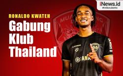 Infografis Ronaldo Kwateh Resmi Gabung Klub Thailand