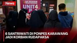 Bejat! Oknum Kiai Pondok Pesantren di Karawang Rudapaksa 6 Santrinya