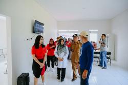 Rusak akibat Gempa, Perpustakaan di Desa Sukamulya Cianjur Kembali Dibangun