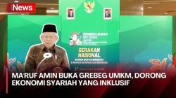 Wapres Ma'ruf Amin Sebut Ekonomi dan Keuangan Syariah Tidak Eksklusif untuk Muslim tapi Semua Umat