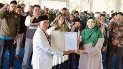 Sitti Rohmi Djalilah Kukuhkan Relawan Rohmi-Firin Lombok Utara Jelang Pilgub NTB