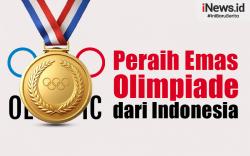 Infografis Deretan Peraih Emas Olimpiade dari Indonesia
