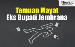 Infografis Eks Bupati Jembrana Ditemukan Tewas di Rumahnya