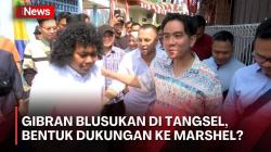 Gibran Blusukan Bareng Marshel dan Raffi Ahmad di Tangsel, Bagi-bagi Susu juga Buku
