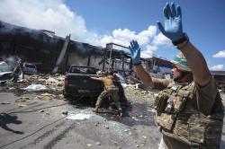 Balas Serangan Ukraina ke Rusia, Pasukan Putin Hancurkan Supermarket di Donetsk